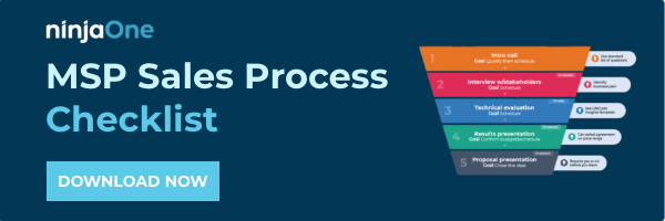 Checklista för säljningsprocess för IT-partners banner