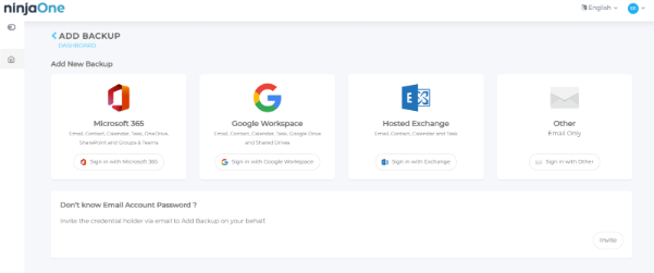 Email backup