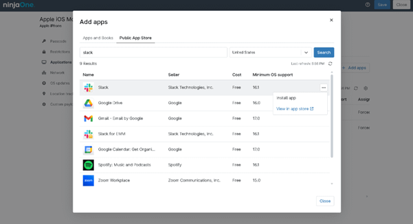 Policy-Based App Distribution