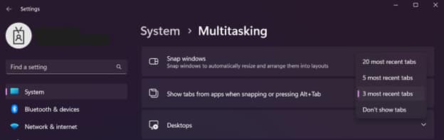 How to Change Number of Tabs in Alt+Tab | Windows 11 | NinjaOne