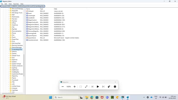 Open Registry Editor