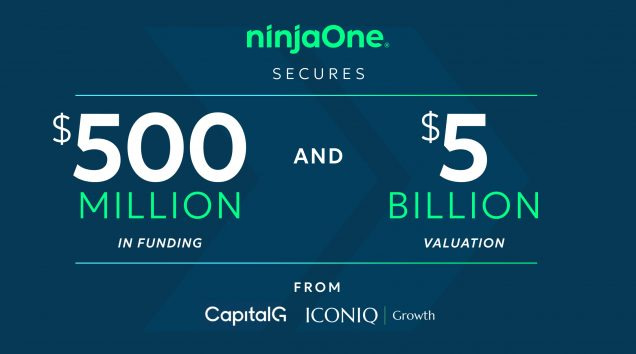 NinjaOne raggiunge una valutazione di 5 miliardi di dollari e si assicura un finanziamento di 500 milioni di dollari per ridefinire la gestione automatizzata degli endpoint