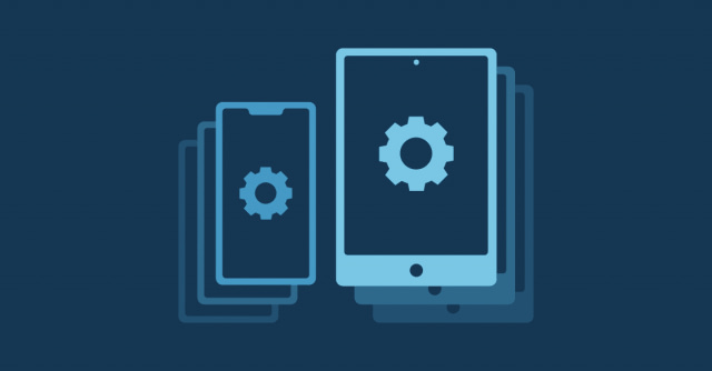 Two mobile devices illustrated representing the importance of MDM