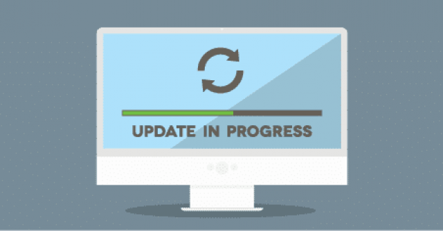 update in progress
