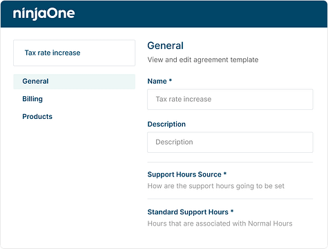 Capture d'écran du produit Patch Management