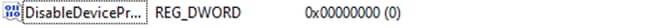 Notifications key new DWORD value