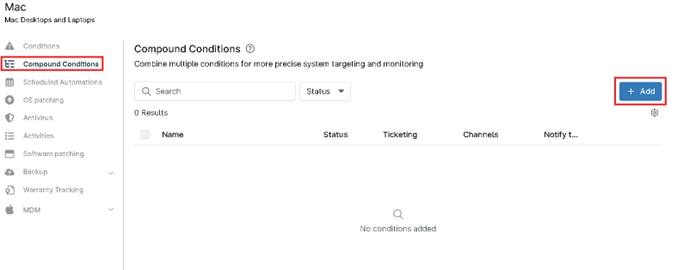 Add Compound Condition