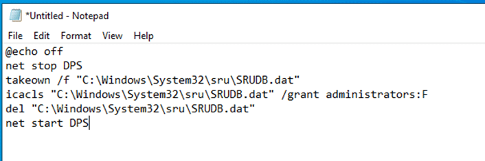 Batch script to schedule resets monthly