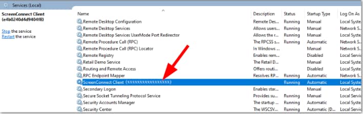  Instance ID for the page "HHow to Connect ConnectWise ScreenConnect with NinjaOne " 