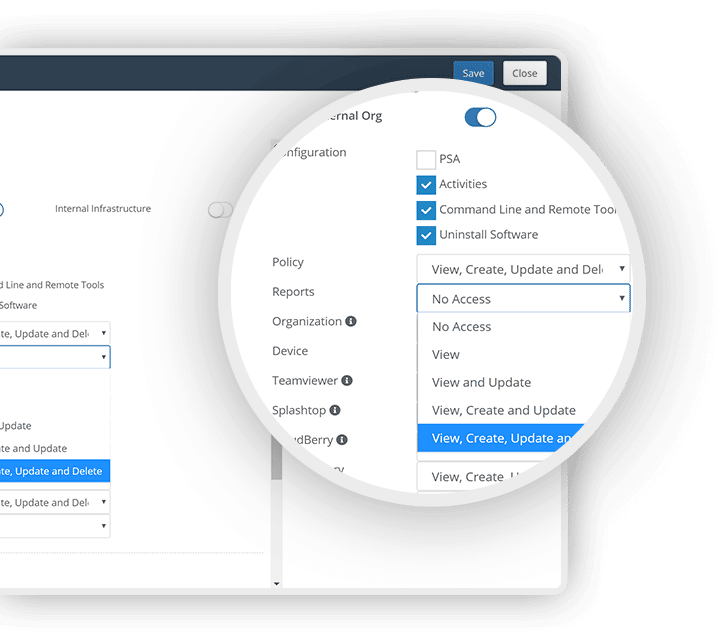 NinjaRMM User Administration zoom