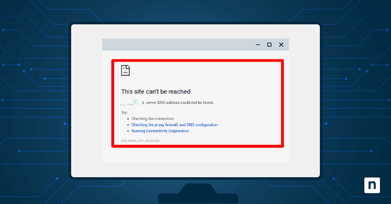 Qu'est-ce que l'erreur "Le serveur DNS ne répond pas" et comment la
