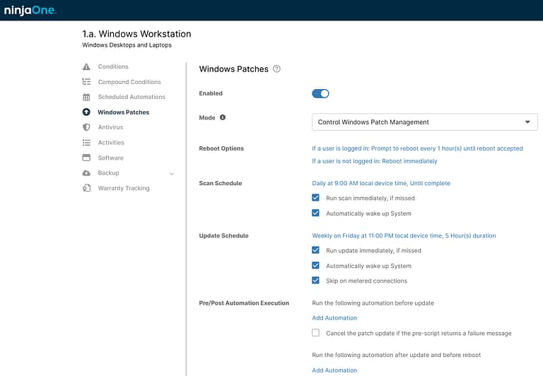 Cloud-based Patch Management Software | NinjaOne