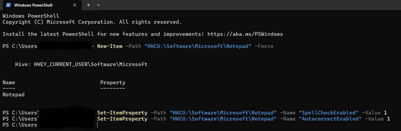 Windows PowerShell script