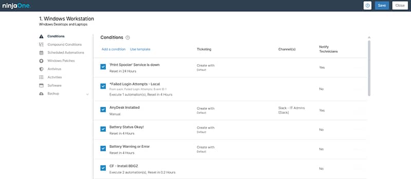 Policy Based Automation