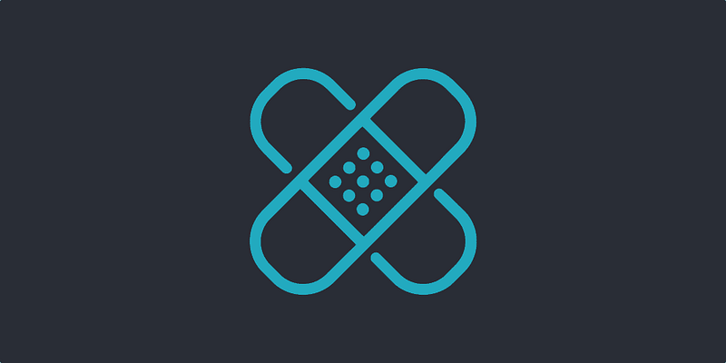 Por qué la gestión de parches es importante para los MSP Icono de gestión de parches sobre fondo azul: por qué la gestión de parches es importante para los MSP