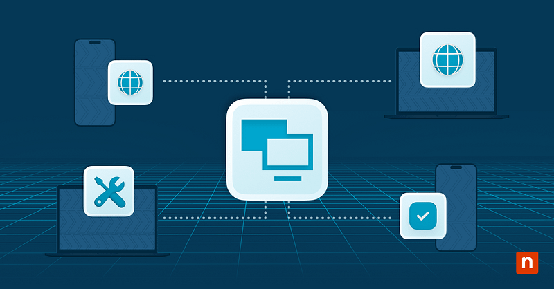 NinjaOne MDM Campaign - remote actions MDM remote actions illustration