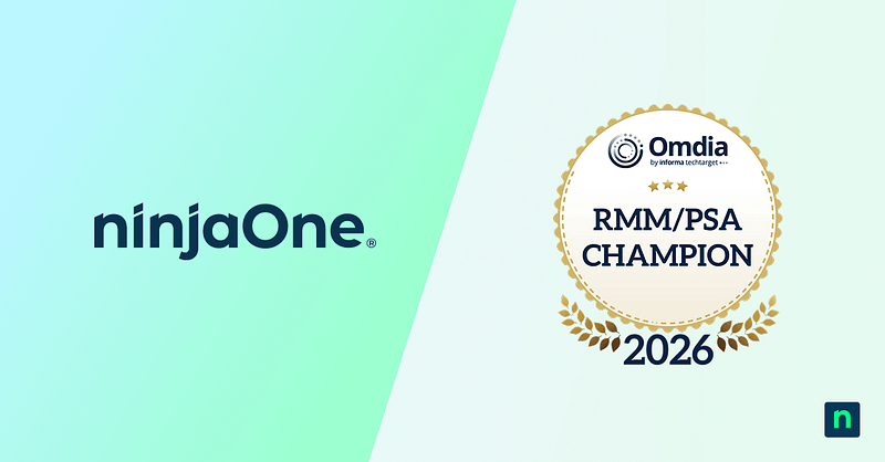 Omdia RMM/PSA Champion 2026 Omdia RMM/PSA Champion 2026