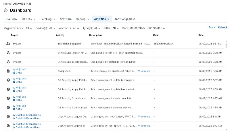 Audit Logging