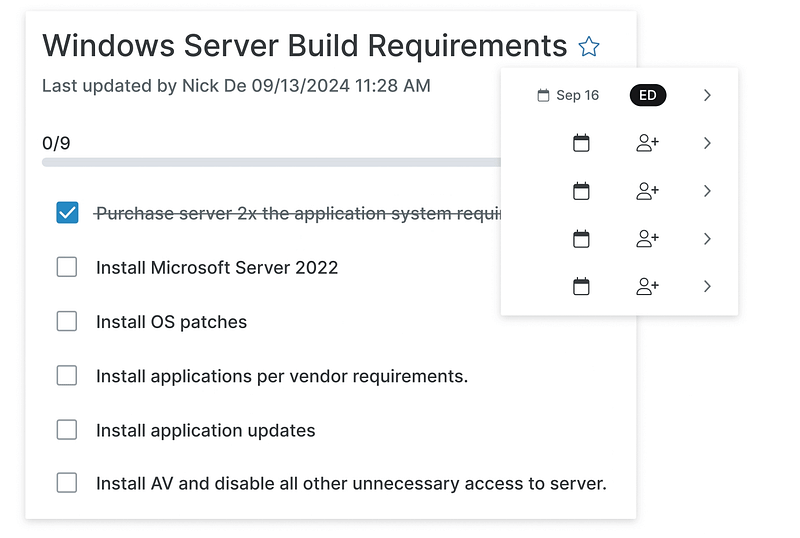 NinjaOne Documentation product animation NinjaOne Documentation product animation