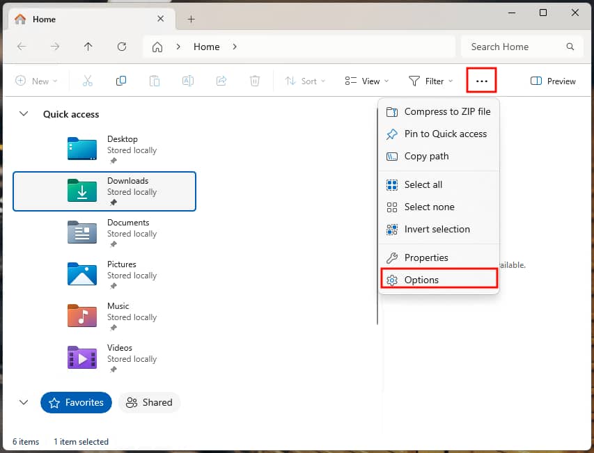 File Explorer window