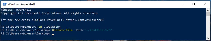 Windows PowerShell 