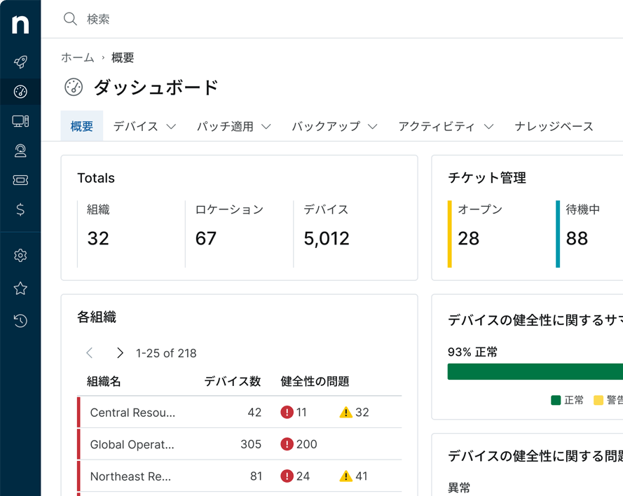 Endpoint Management product screenshot
