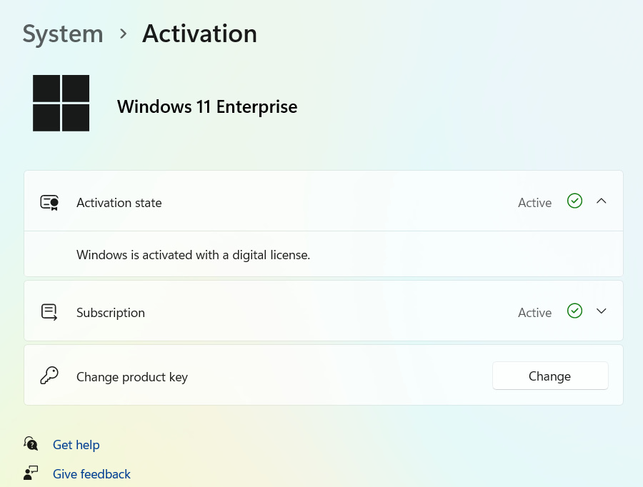 Under the “Activation” section, look for the tab that reads, “Troubleshooter”. 