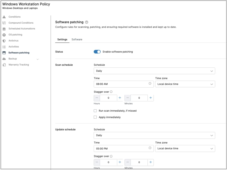 Third-party Software Patching Policies Third-party Software Patching Policies