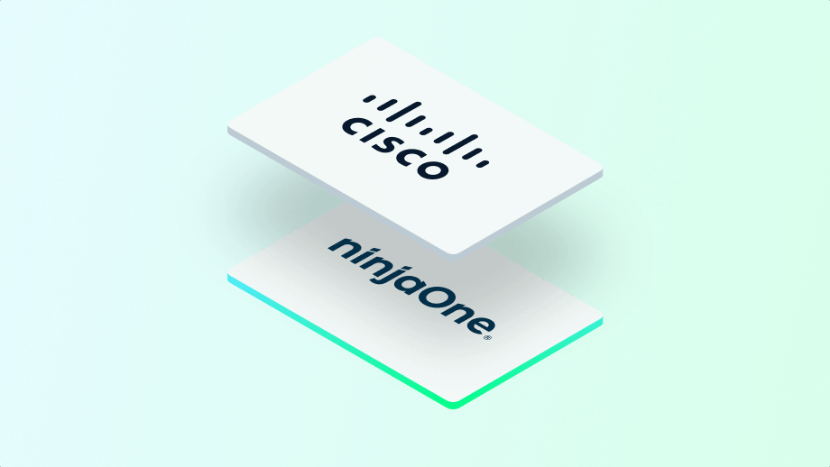 Cisco Cisco NinjaOne Logos