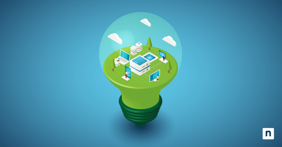 An image of a community inside a lightbulb