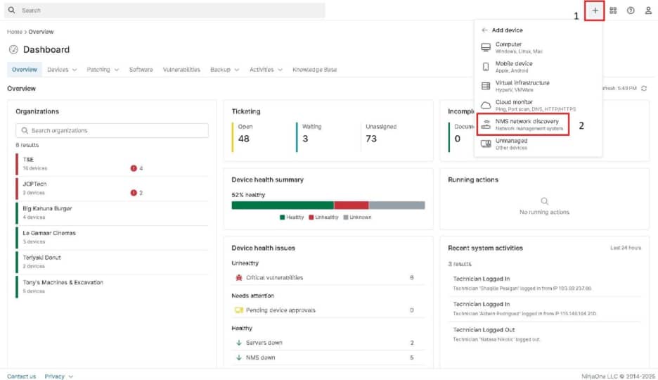 Health Monitor Network