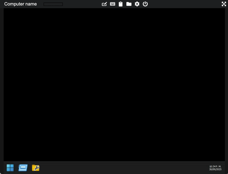 NinjaOne Remote Background mode