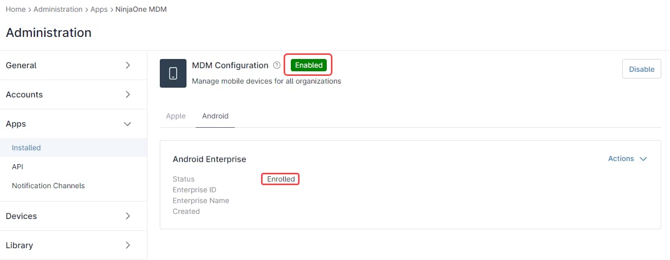 Che cos'è Android Enterprise immagine in evidenza