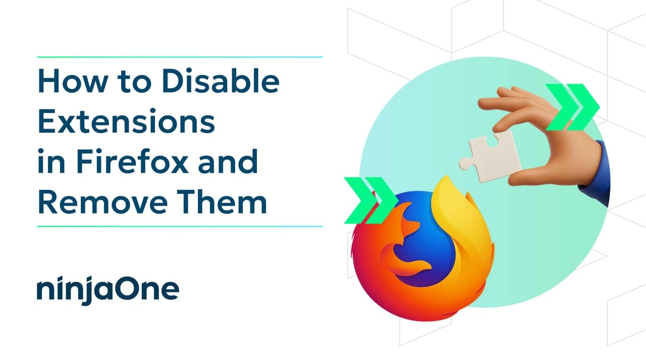 How to Disable Extensions in Firefox and Remove Them | IT Video Hub ...