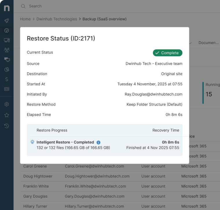 Explore NinjaOne Device and SaaS Backup