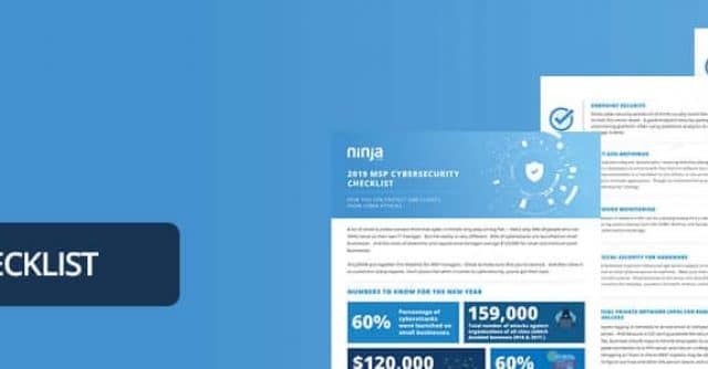 Get the Cybersecurity Checklist