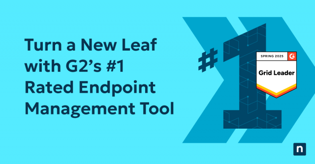 Maak een nieuwe start met G2's als beste beoordeelde Endpoint Management Tool