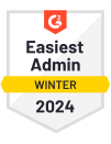 G2 Easiest Admin - Winter 2024