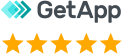 GetApp - 5 stars reviews