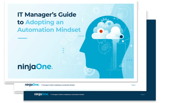Photo cover of IT manager's guide to adopting an automation mindset