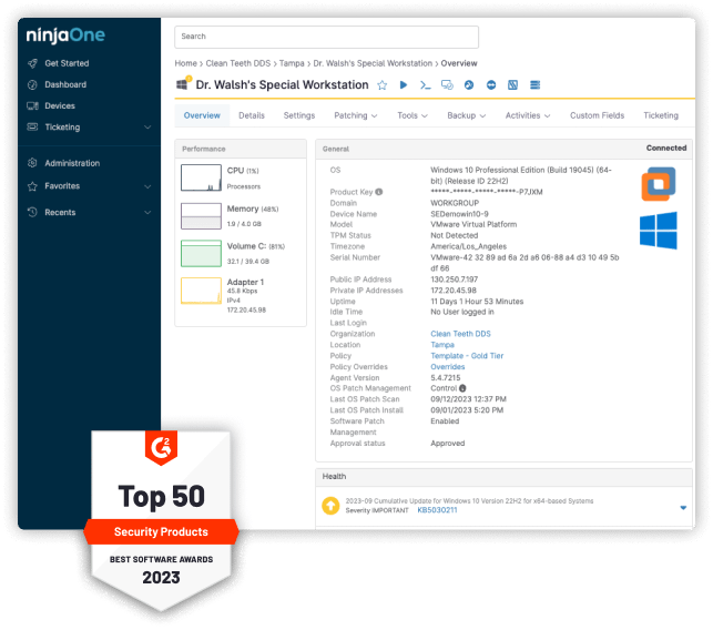 Windows Patch Management Software for Modern IT NinjaOne