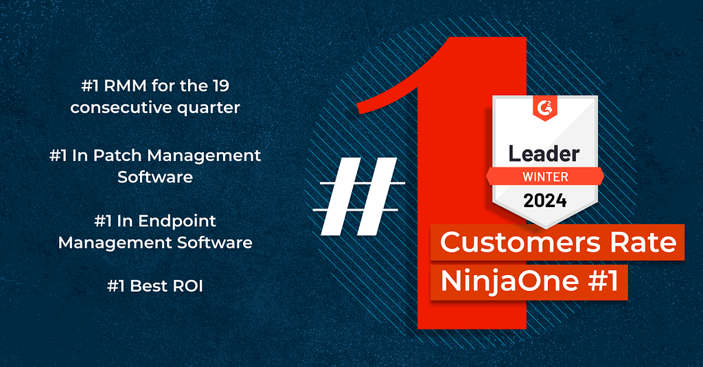 G2 Winter 2024 Report: Customers Rate NinjaOne #1 In 7 Key IT ...