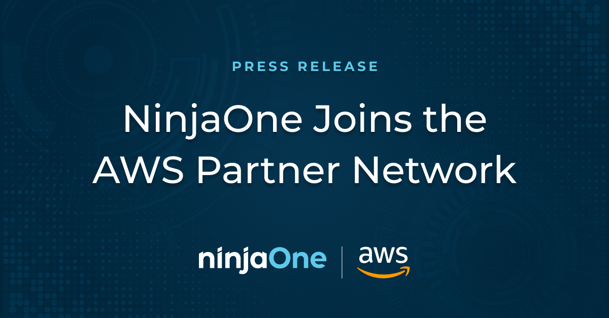 NinjaOne Joins the AWS Partner Network