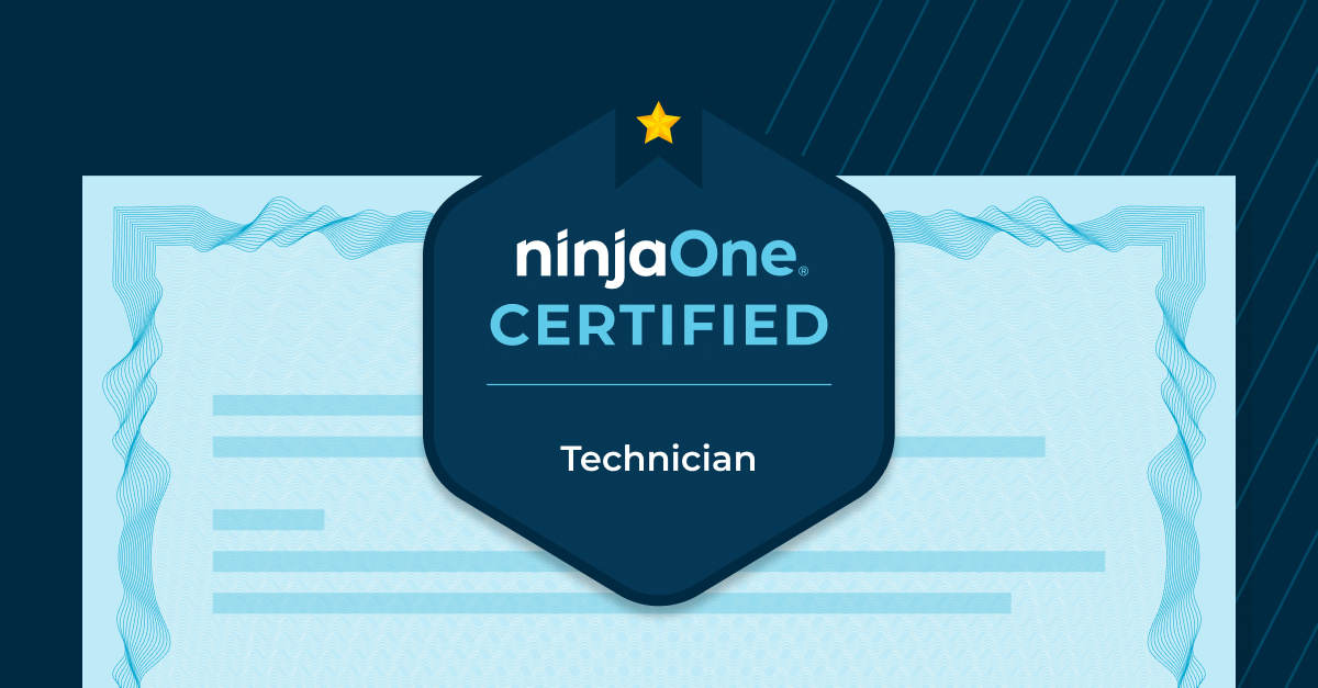 NinjaOne Academy Certified Technician