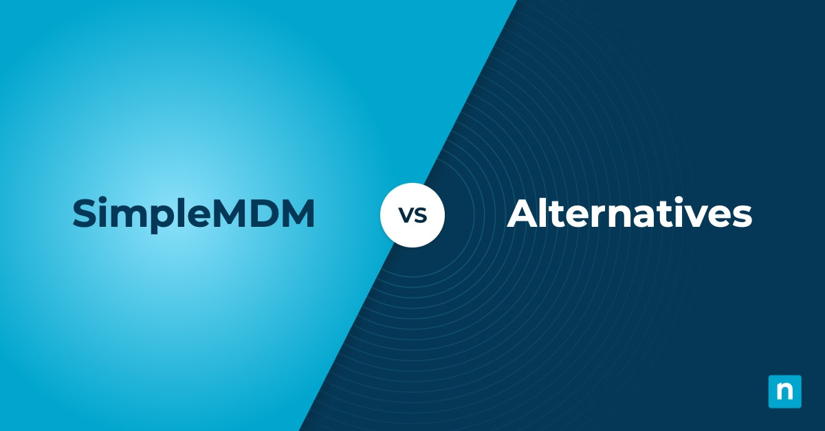 Best SimpleMDM Alternatives & Competitors [2024]