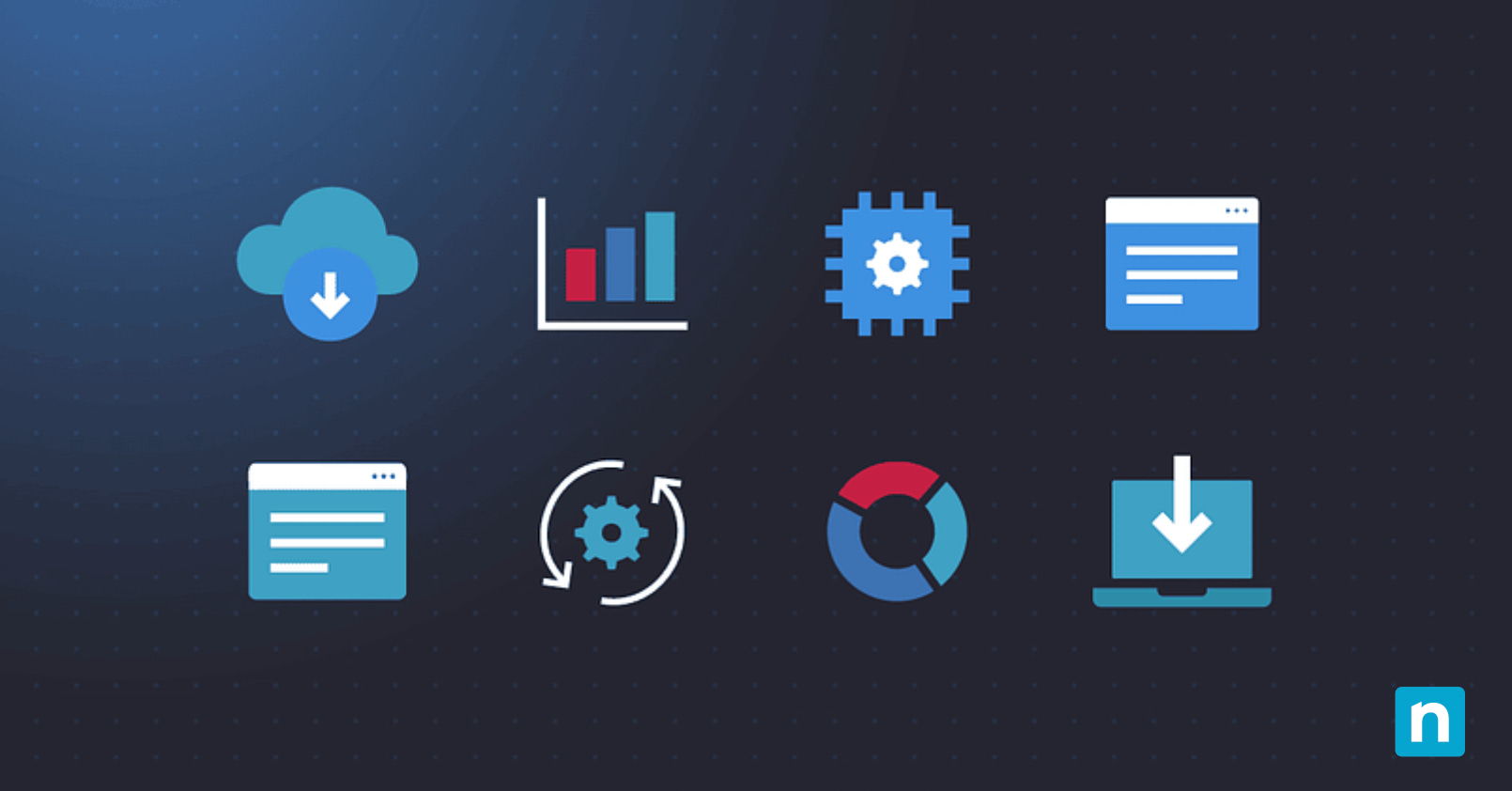 What is Patch Management - various icons representing patching