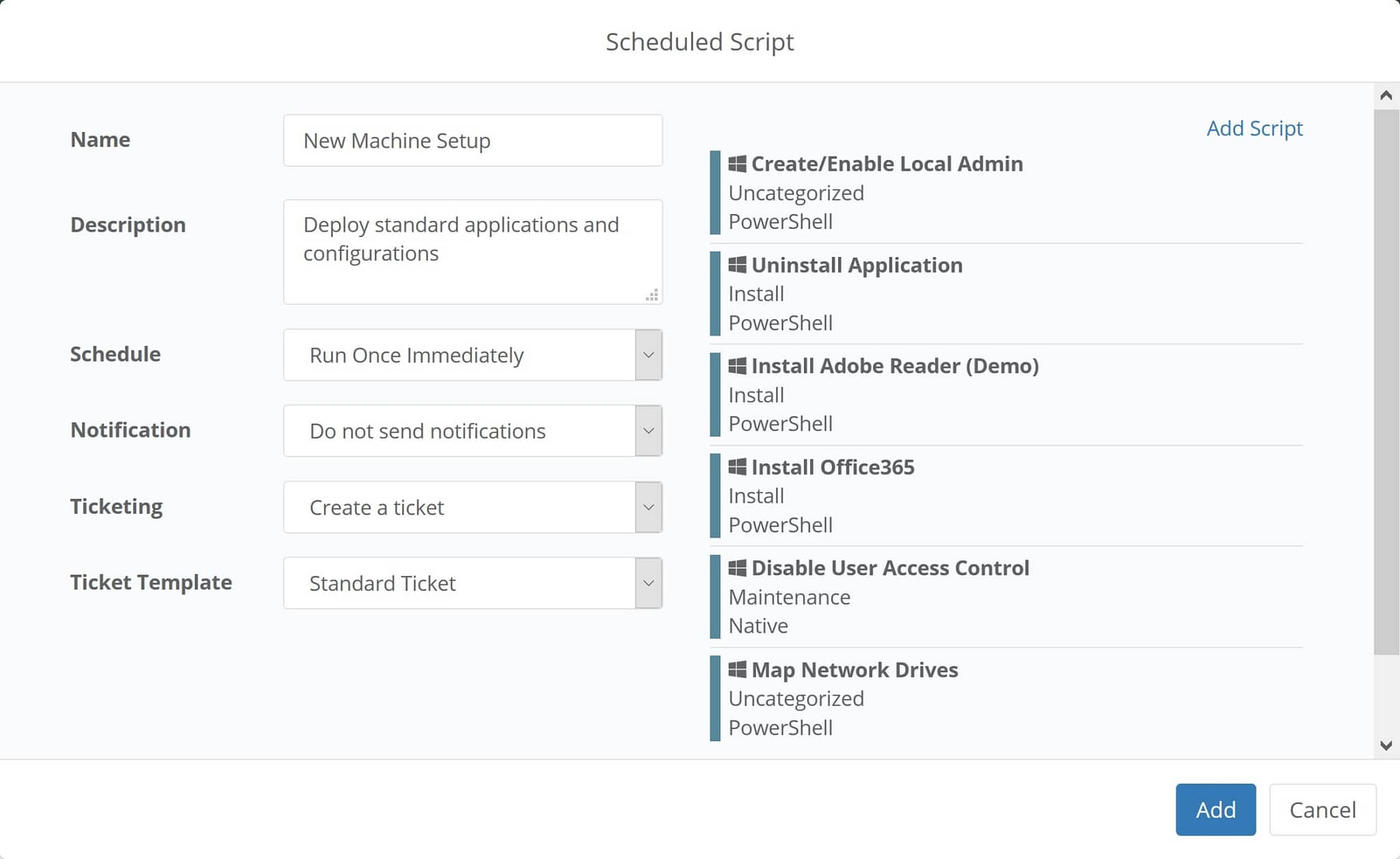 cómo configurar nuevos ordenadores con ninjaone