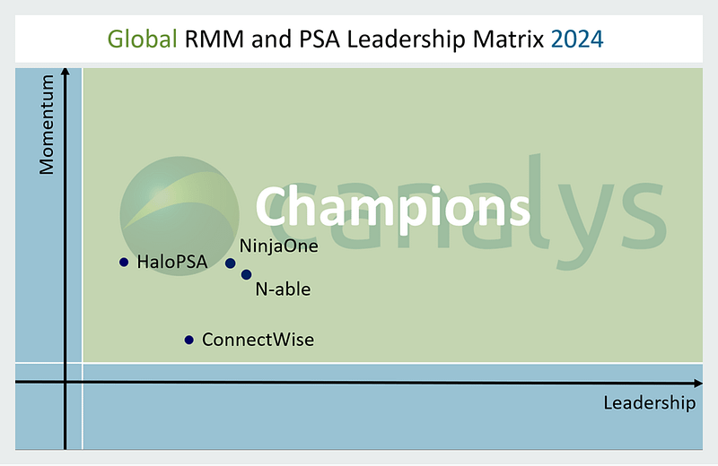 Global RMM and PSA Leadership Matrix 2024