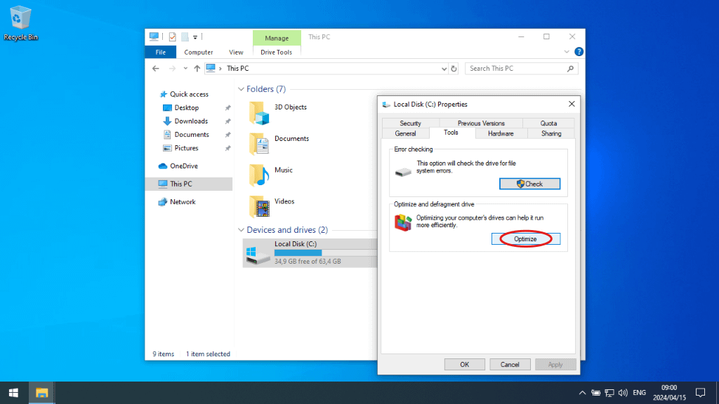 Partitionierung einer Festplatte in Windows 10