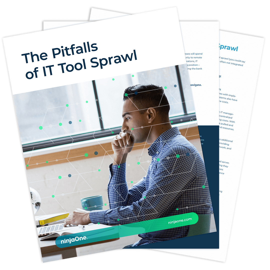 The Pitfalls of IT Tool Sprawl guide cover